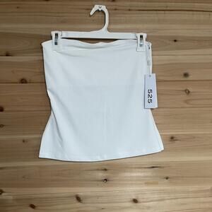White Strapless Tube Top Sold